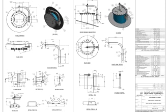 do autodesk inventor 3d models and fabrication drawings