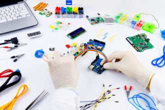 do any task on  arduino coding,  projects with projects report and many more