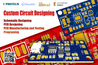 design electronic circuits and pcbs for you
