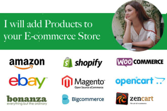 upload,add products to your ecommerce store
