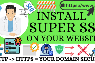 install https SSL certificate to secure your website
