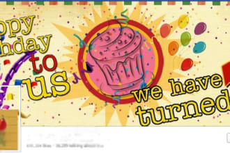 revamp your facebook page, create a cover and a DP that blends with it
