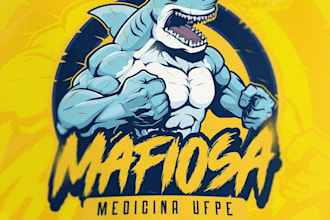 mascot, cartoon, caricature logo for any thing