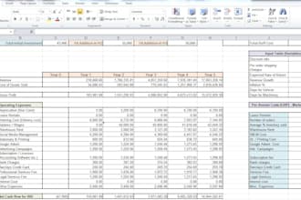 make ms excel based financial models