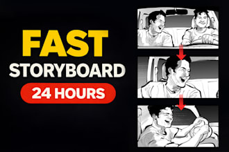 draw express storyboard in 24 hours