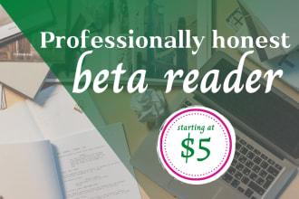 beta read and honestly critique your stories