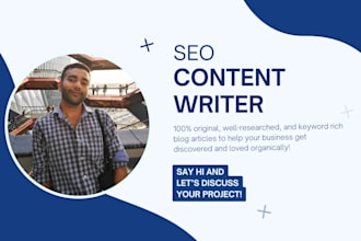 be your SEO blog and content writer on technology, saas, and blockchain topics