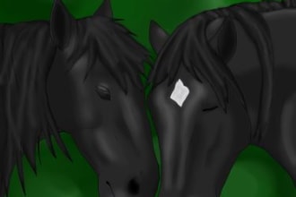 draw a cartoon version of your pet or any animal
