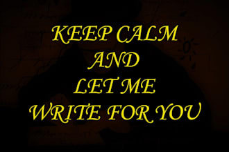 expertly write your article, blog, post, video script, and more