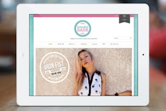 design an eye catching wordpress website or shop