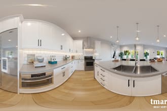 do 360 panorama interior rendering