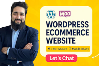 do wordpress ecommerce website and wordpress woocommerce website