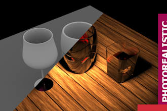 do photorealistic render your product