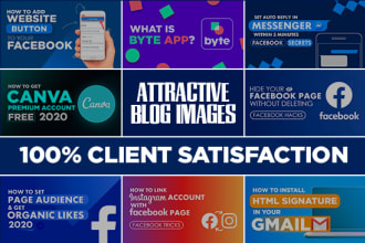 design your attractive blog images