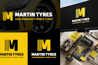 design a professional logo with a brand identity kit