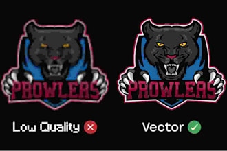 recreate or redraw your artwork as a vector