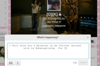 give you a shoutout to my 600 followers on twitter now