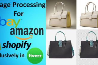 process product images photo edit background removal retouch