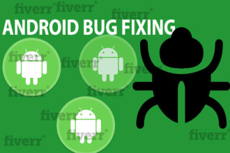 develop or bug fixes in android, ios, and flutter app