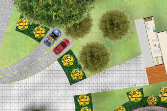 make site plans for you in 2d and 3d