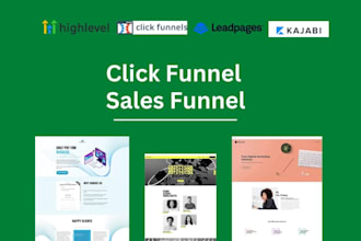 be your clickfunnels, kajabi, leadpages, gohighlevel ,  salespage expert