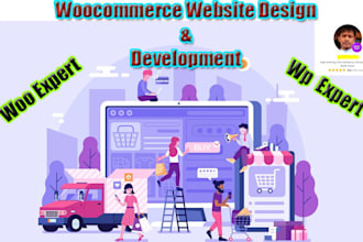 create any ecommerce website on wordpress woocommerce