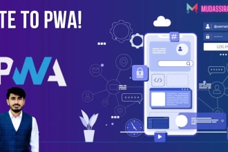 convert your web site to a pwa, an installable app