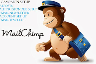 be your mailchimp  email marketing expert