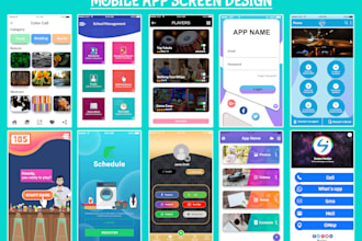 mobile app UI design