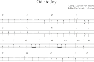 arrange any song for ukulele