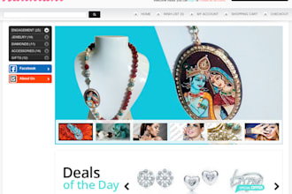 setup online shopping website for you