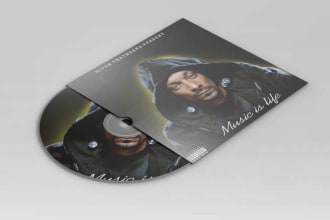 desing creative mixtape cover and album cover