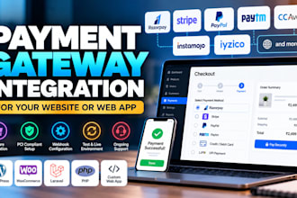 integrate any payment gateway