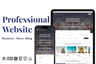 design and develop wordpress website or redesign existing