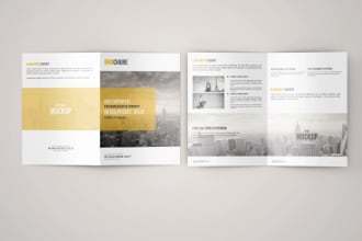 design a professional brochure for your business