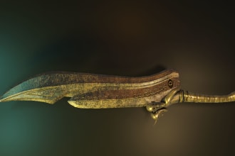 create and animate 3d game art assets and environments