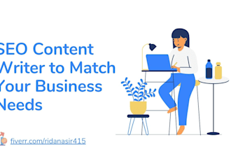 be your blog content, web content, and SEO writer