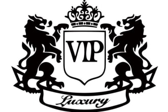 give a good looking family crest logo design with original concept