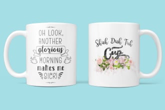 create awesome mug designs