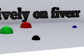 create any real 3d text  you want