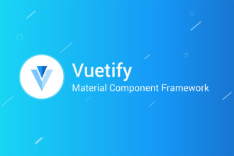 develop responsive vuejs nuxtjs app in vuetify, tailwindcss, quasar