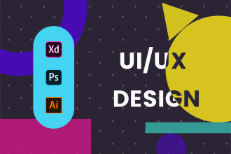 design full creative uiux or wireframe for mobile and web