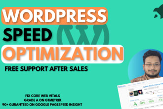 speed up wordpress website for gtmetrix and google pagespeed