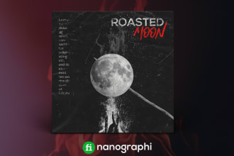 design trendy mixtape, single tape or cd album cover art