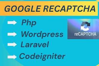 add or fix google recaptcha in PHP and wordpress website