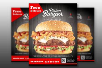 design a professional quality poster flyer and brochure