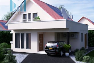 do any type 3d visual exterior and interior floor plans