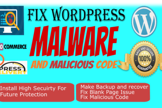 remove malware and restore hacked website