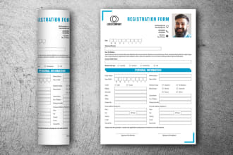 design a creative interactive and fillable PDF form