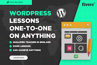 help learn wordpress lessons design website development